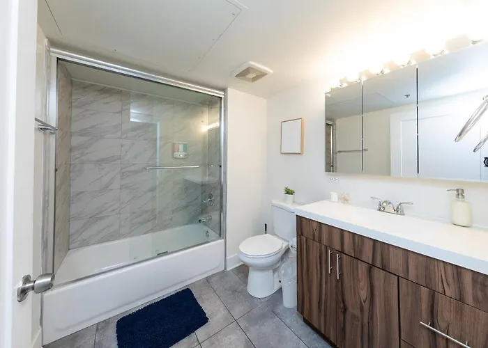 Modern South Loop 2br With View Of Skyline Patio And Gym Access Near Mccormick Place Convention Center & Museum Campus Apartamento Chicago