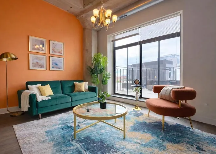 Apartamento Modern South Loop 2br With View Of Skyline Patio And Gym Access Near Mccormick Place Convention Center & Museum Campus